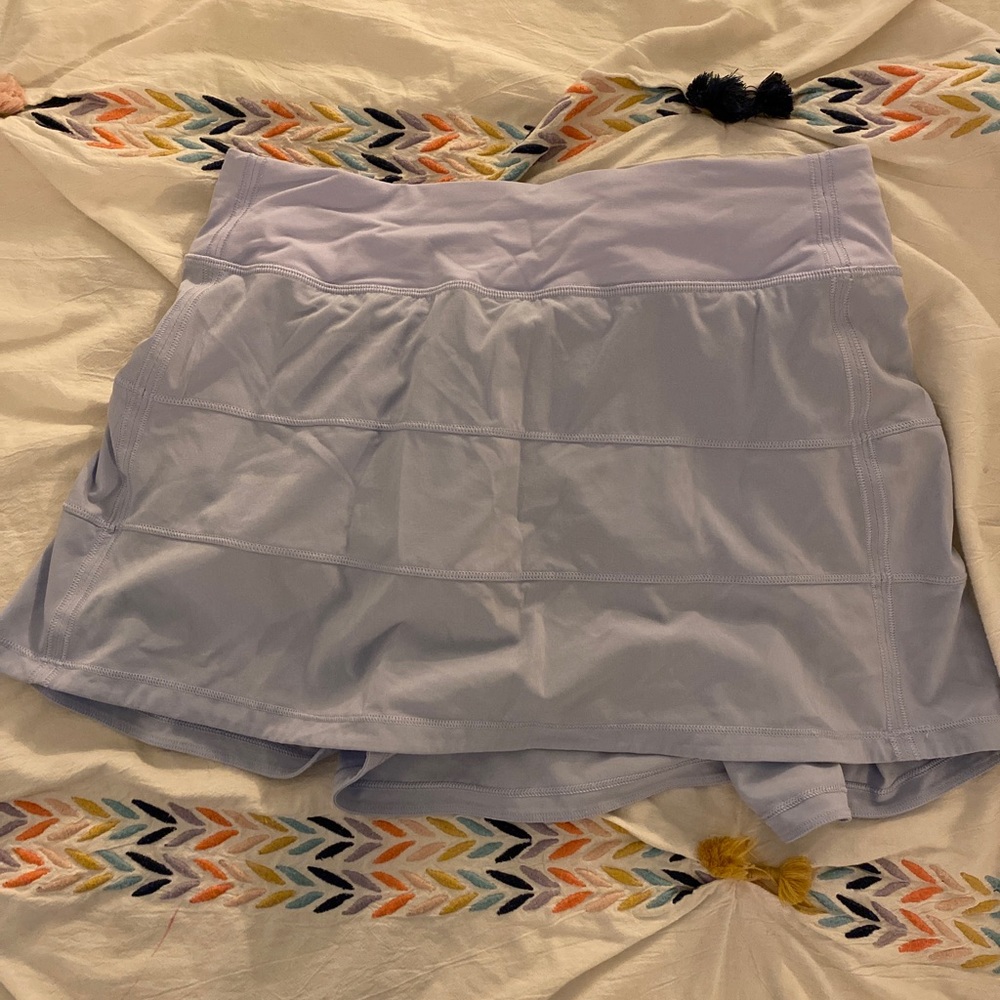 Light blue lululemon skirt
